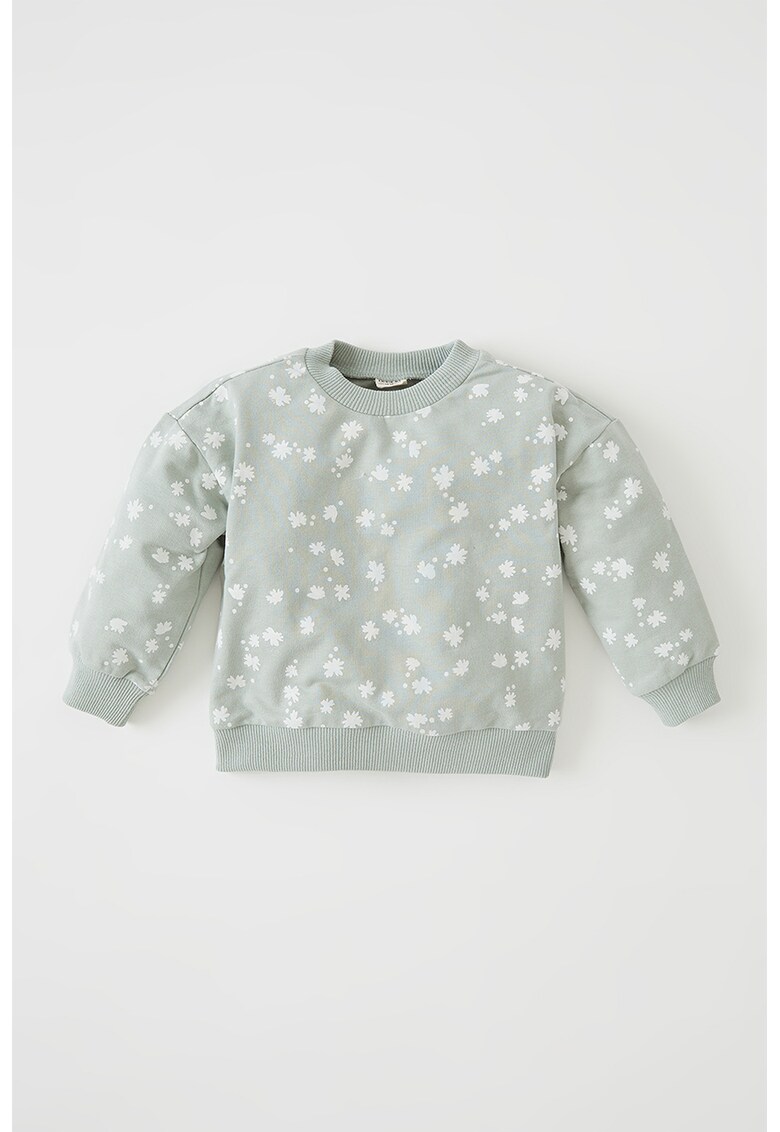 Bluza sport cu imprimeu floral