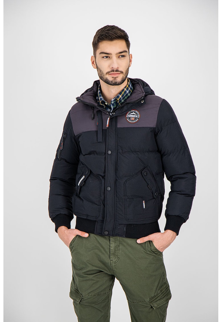 Geaca cu vatelina si gluga detasabila Volva