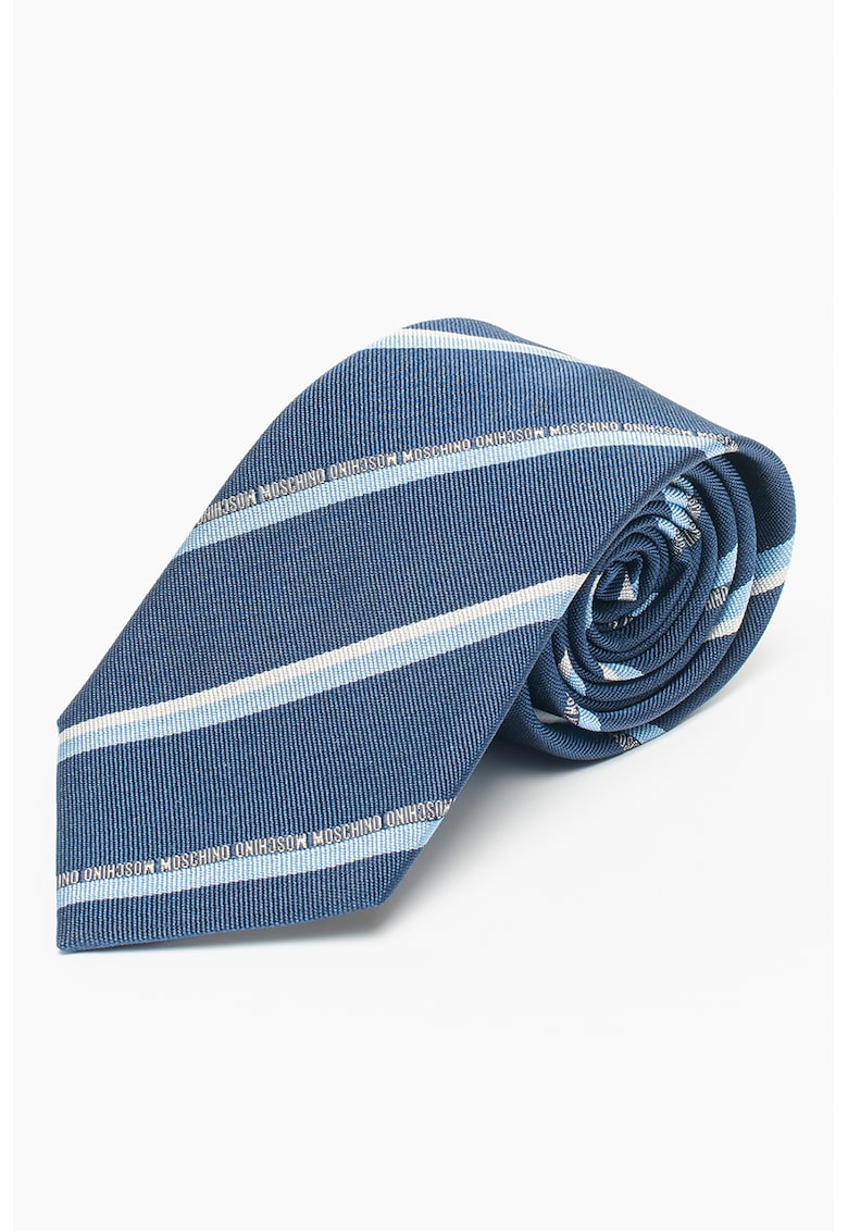 Cravata de matase cu dungi 2023 ❤️ Pret Super fashiondays imagine noua 2022