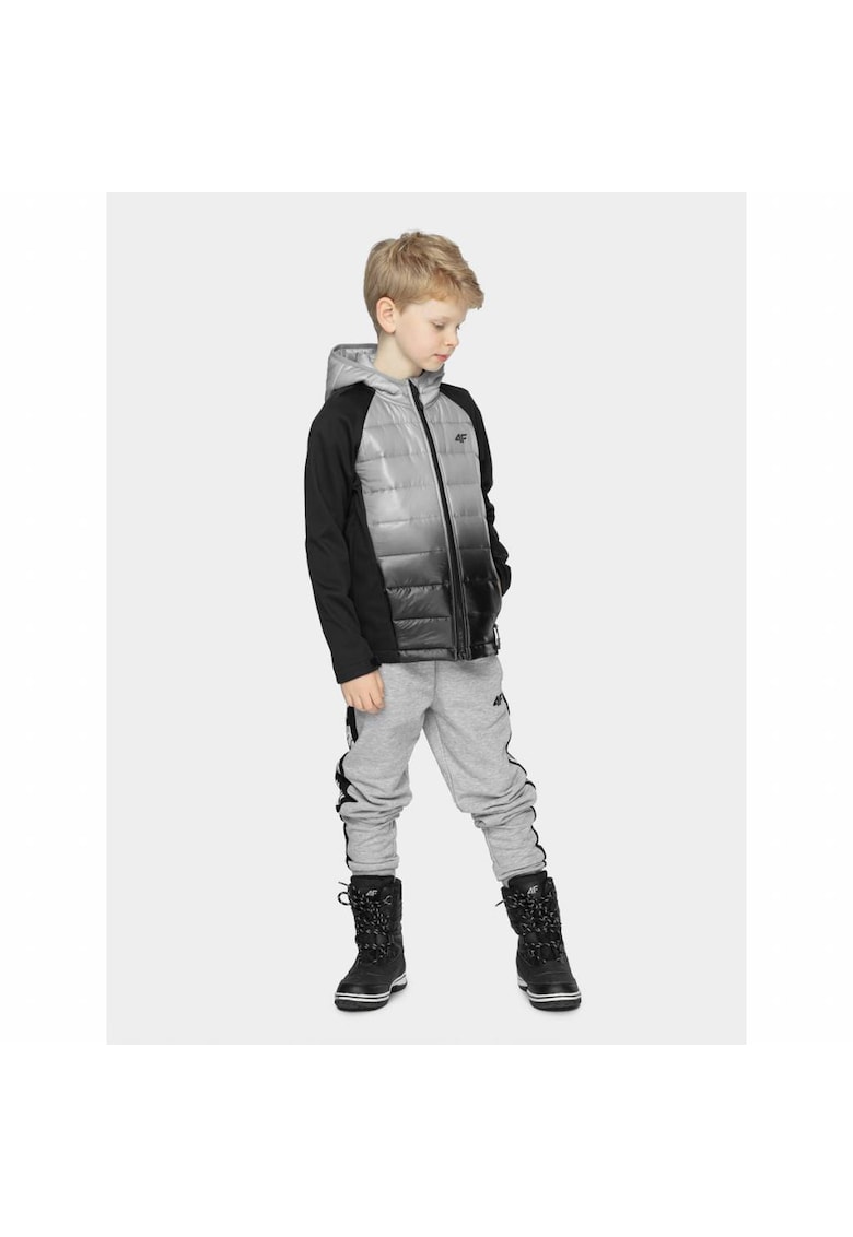 Geaca softshell pentru baieti - Gri