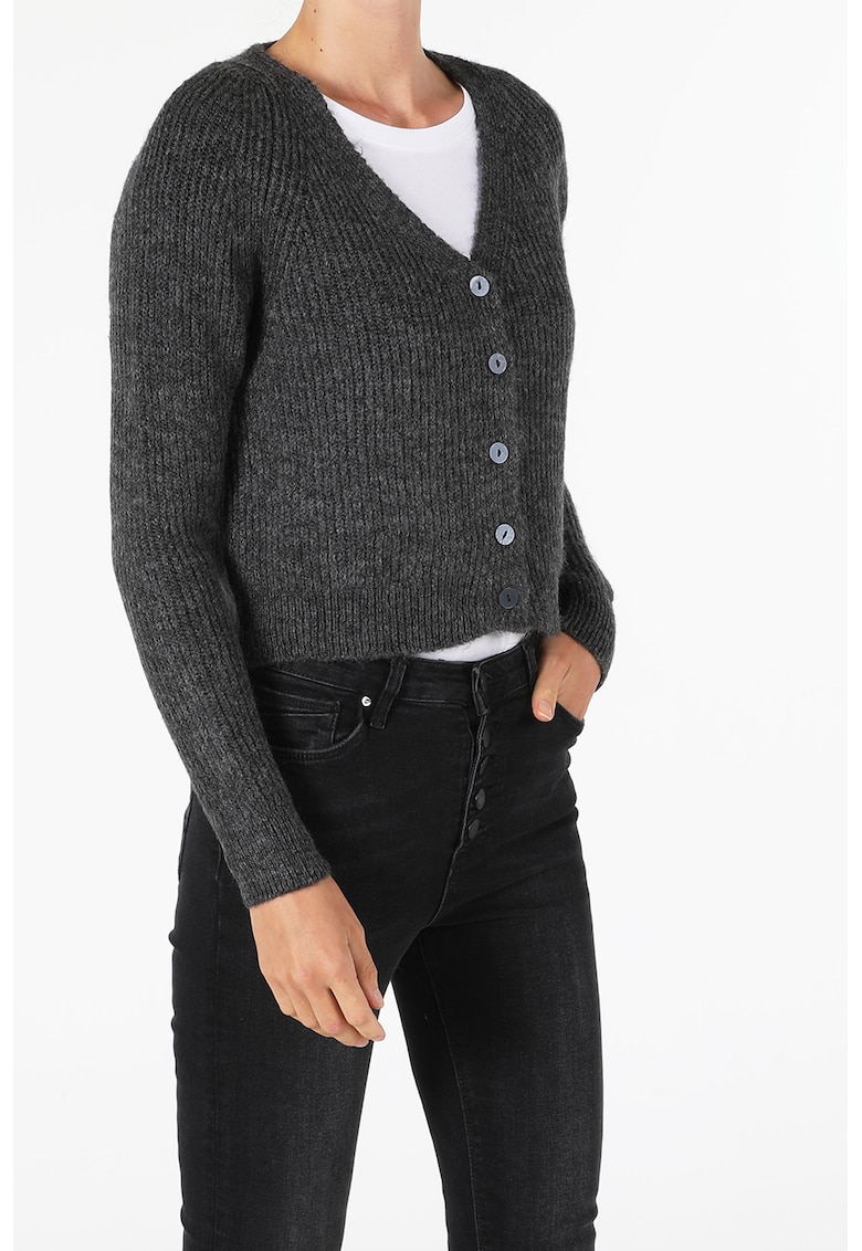 Cardigan cu decolteu in V