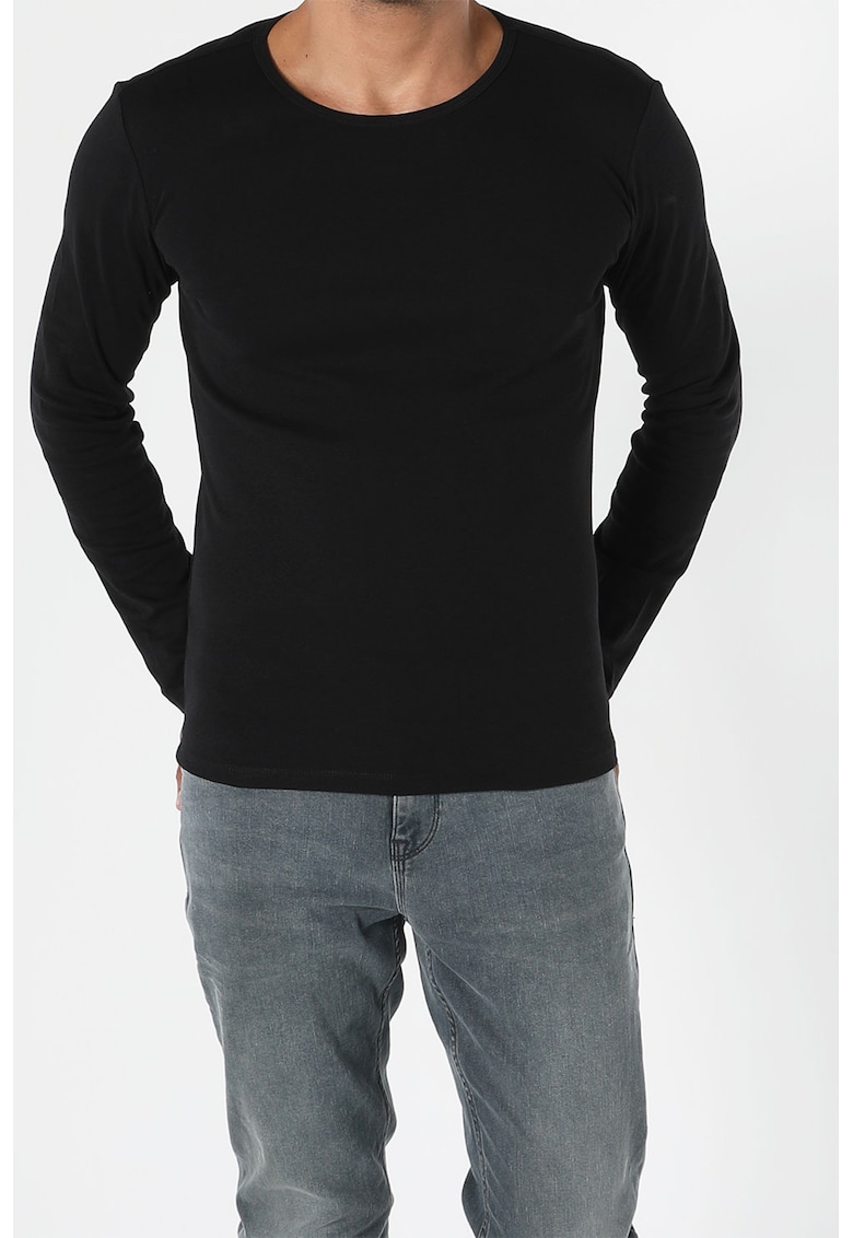 Bluza slim fit de bumbac