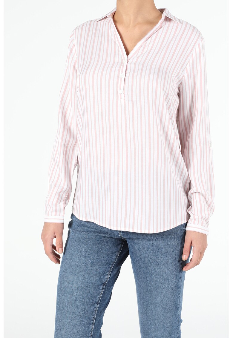 Bluza regular fit in dungi