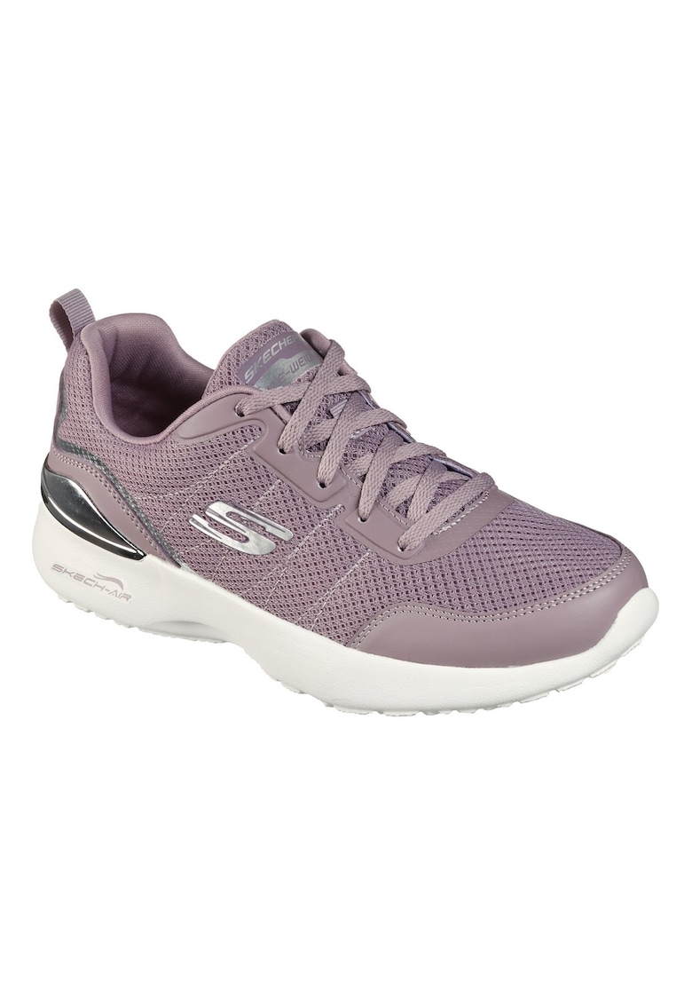 Pantofi sport cu insertii de piele ecologica Skech-Air Dynamight - Mov