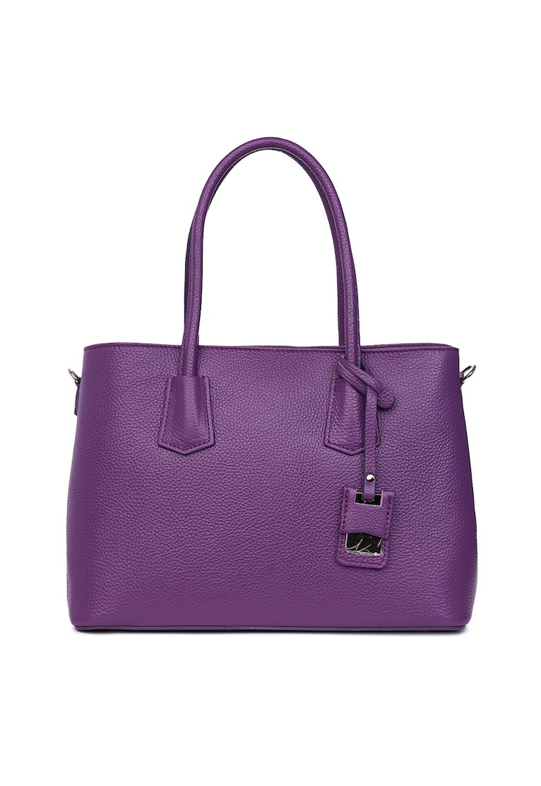 Geanta dama din piele naturala Valentina maro