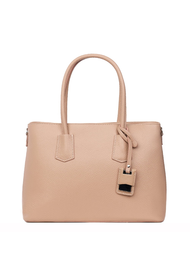 Geanta dama din piele naturala Valentina maro