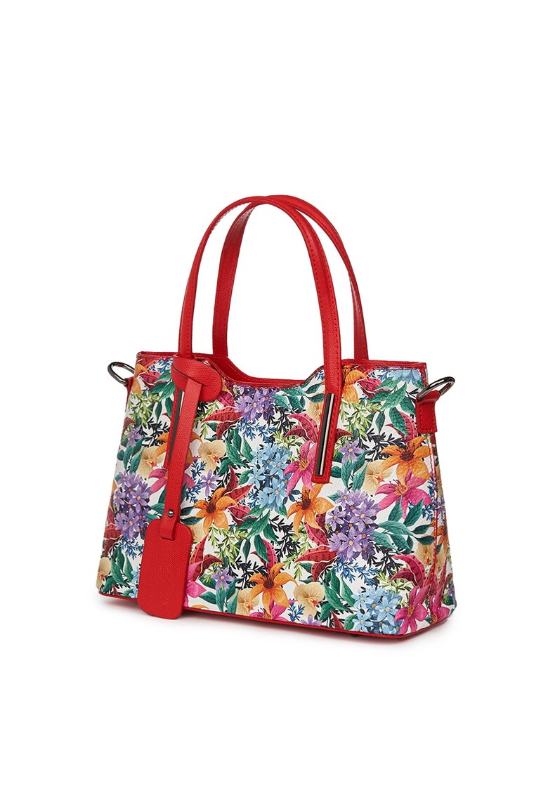 Geanta dama din piele Mariella cu model