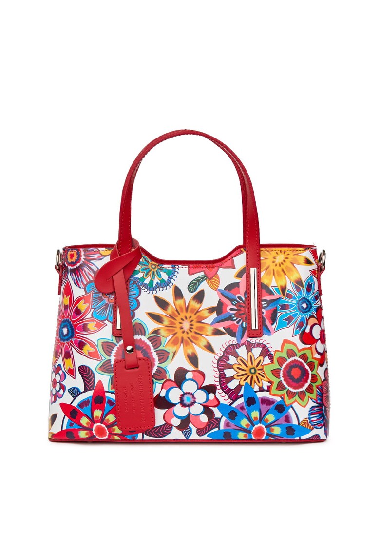 Geanta dama din piele Mariella cu model