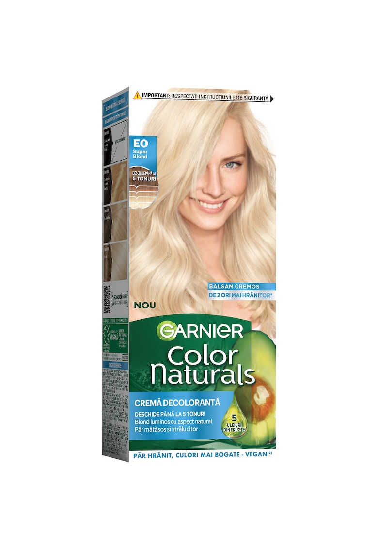 Crema decoloranta  Color Naturals E0 Super Blond - 112 ml Crema decoloranta  Color Naturals E0 Super Blond - 112 ml