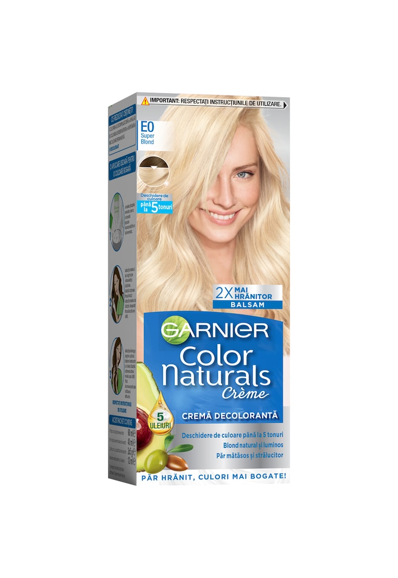 Crema decoloranta color naturals e0 super blond - 110 ml