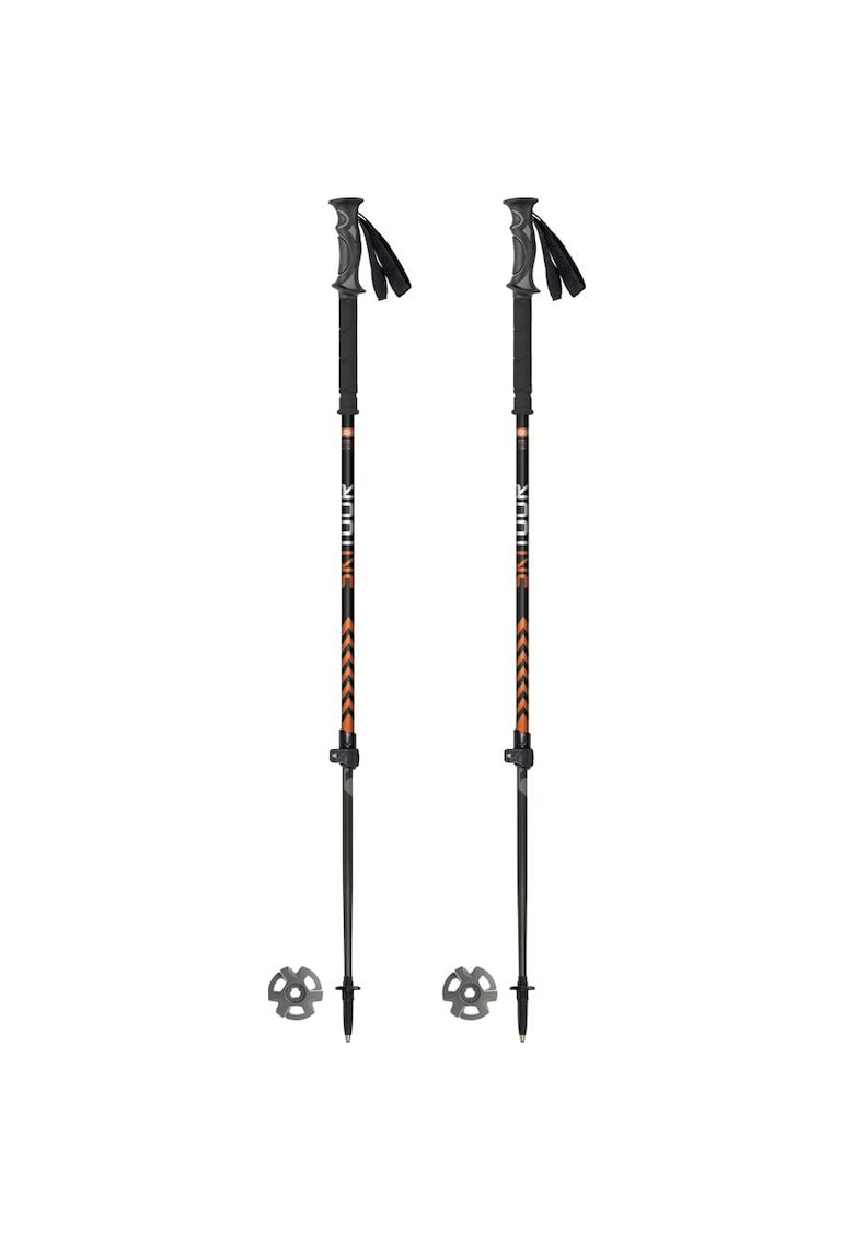 Bete ski SKITOUR – ajustabile marime 105-140cm – negru/portocaliu fashiondays imagine noua