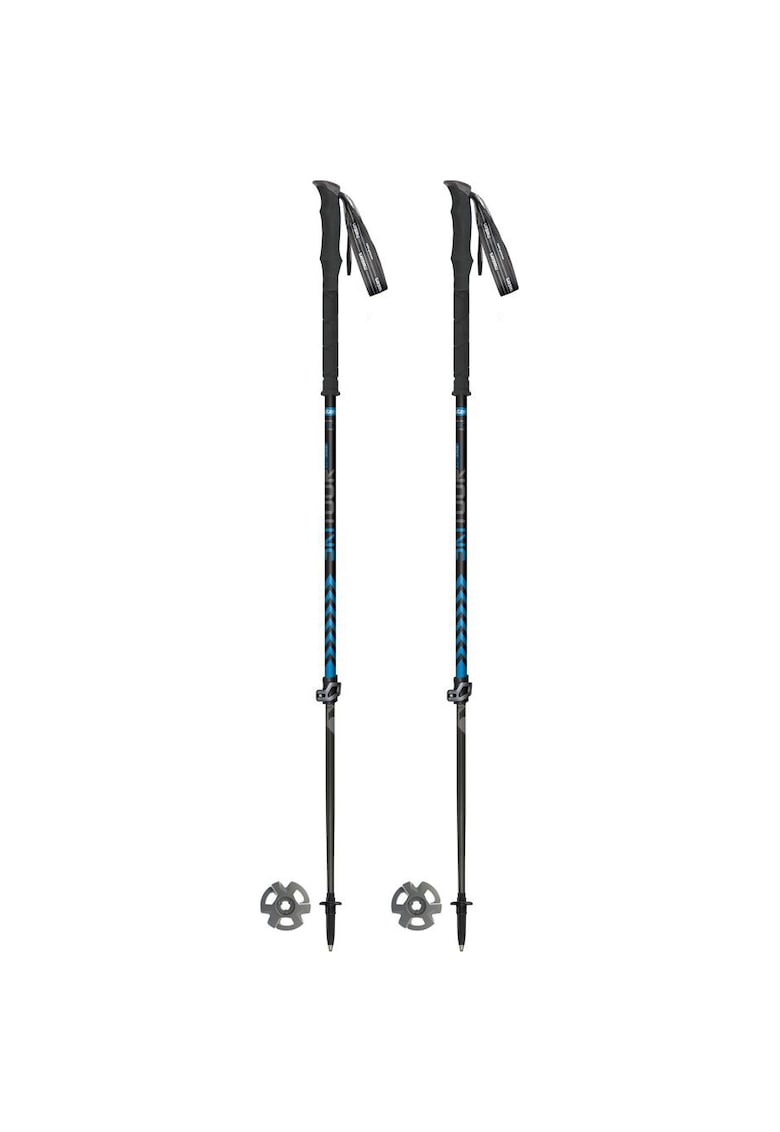 Bete ski SKITOUR PRO – austabile marime 105-140cm – negru/albastru 105-140cm