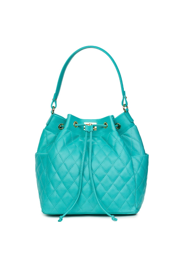 Geanta piele cu aspect matlasat Felice Geanta piele cu aspect matlasat Felice