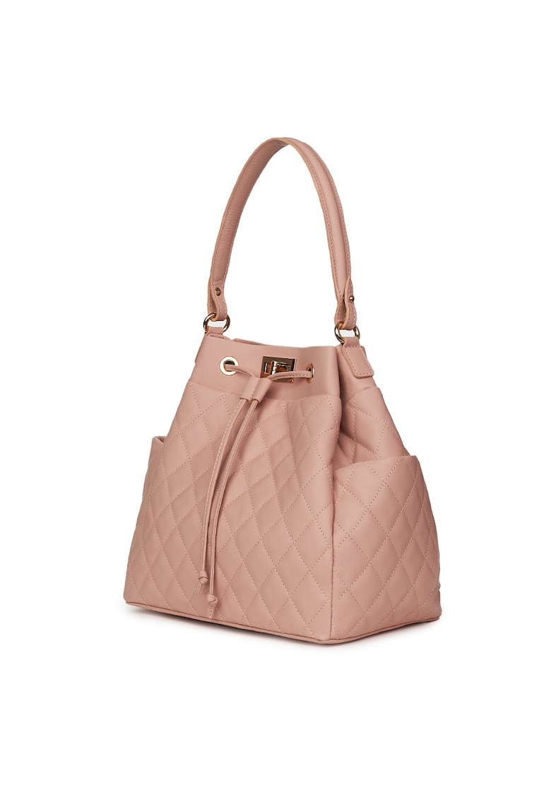 Geanta piele cu aspect matlasat Felice Geanta piele cu aspect matlasat Felice