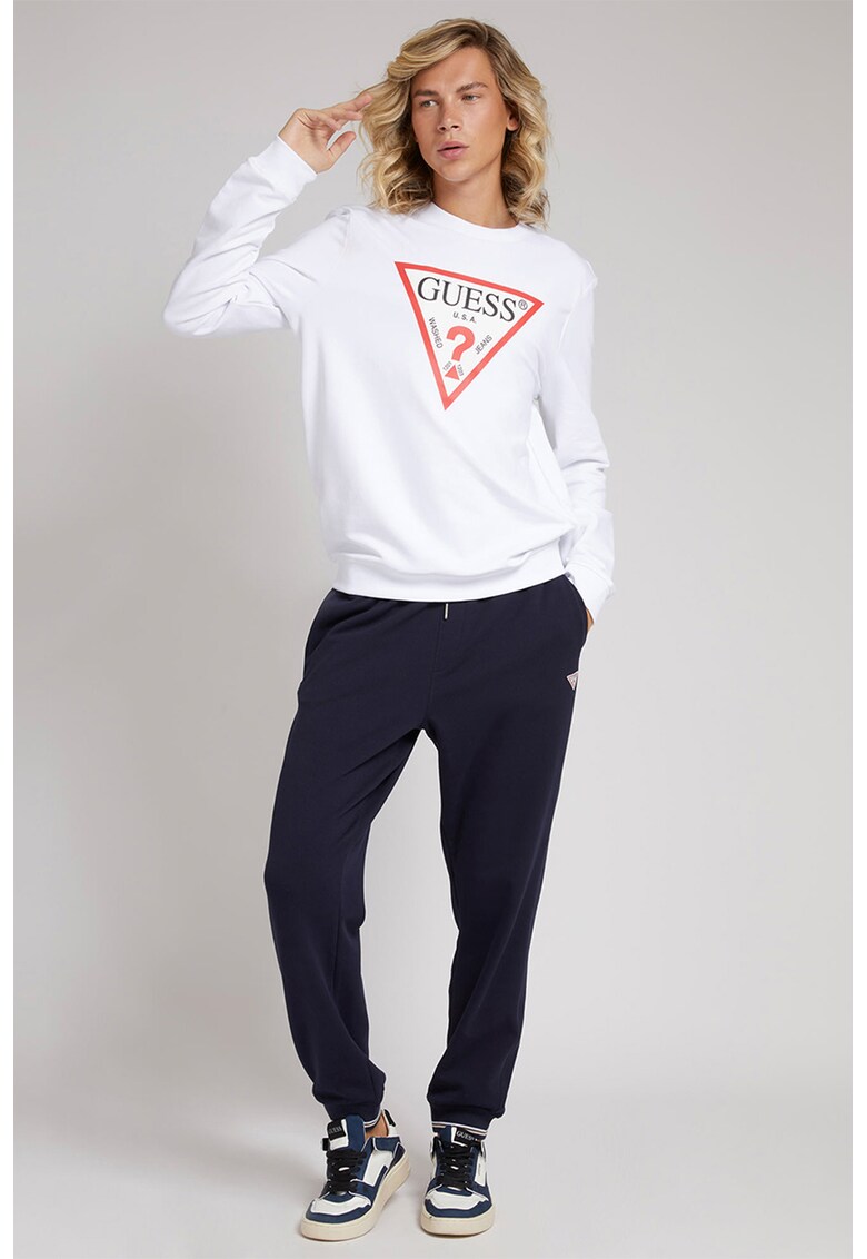 Суитшърт с лого GUESS JEANS