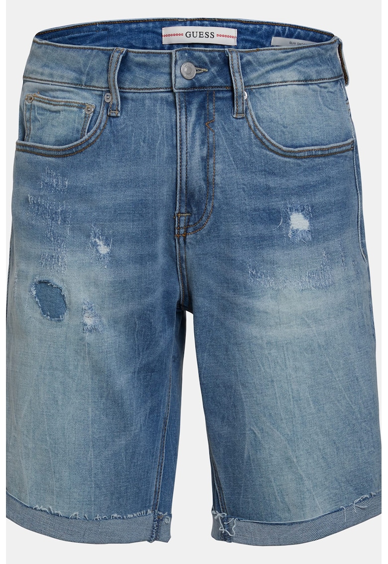 GUESS JEANS Вталени къси дънки за Мъже GUESS JEANS Вталени къси дънки за Мъже
