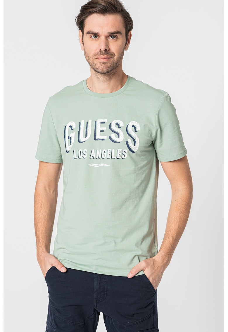 Тениска с лого GUESS JEANS