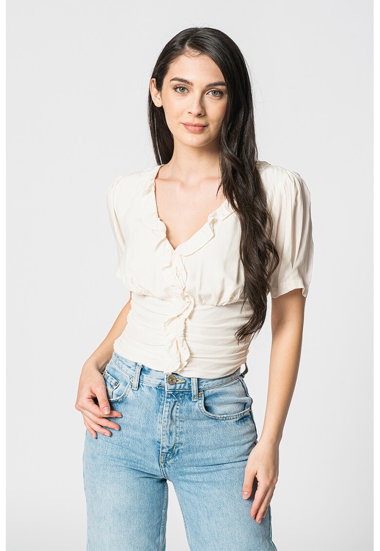 Набрана блуза с копчета GUESS JEANS