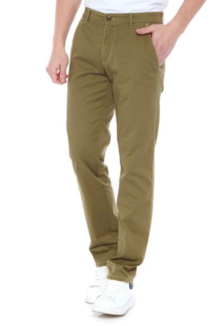Pantaloni Barbati River 5511 Verde kaki