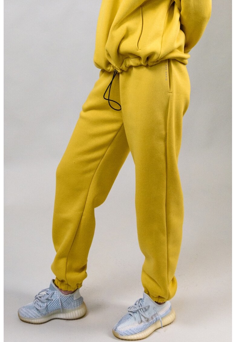 Pantaloni sport unisex din bumbac cu buzunare laterale fashiondays.ro imagine 2022 13clothing.ro
