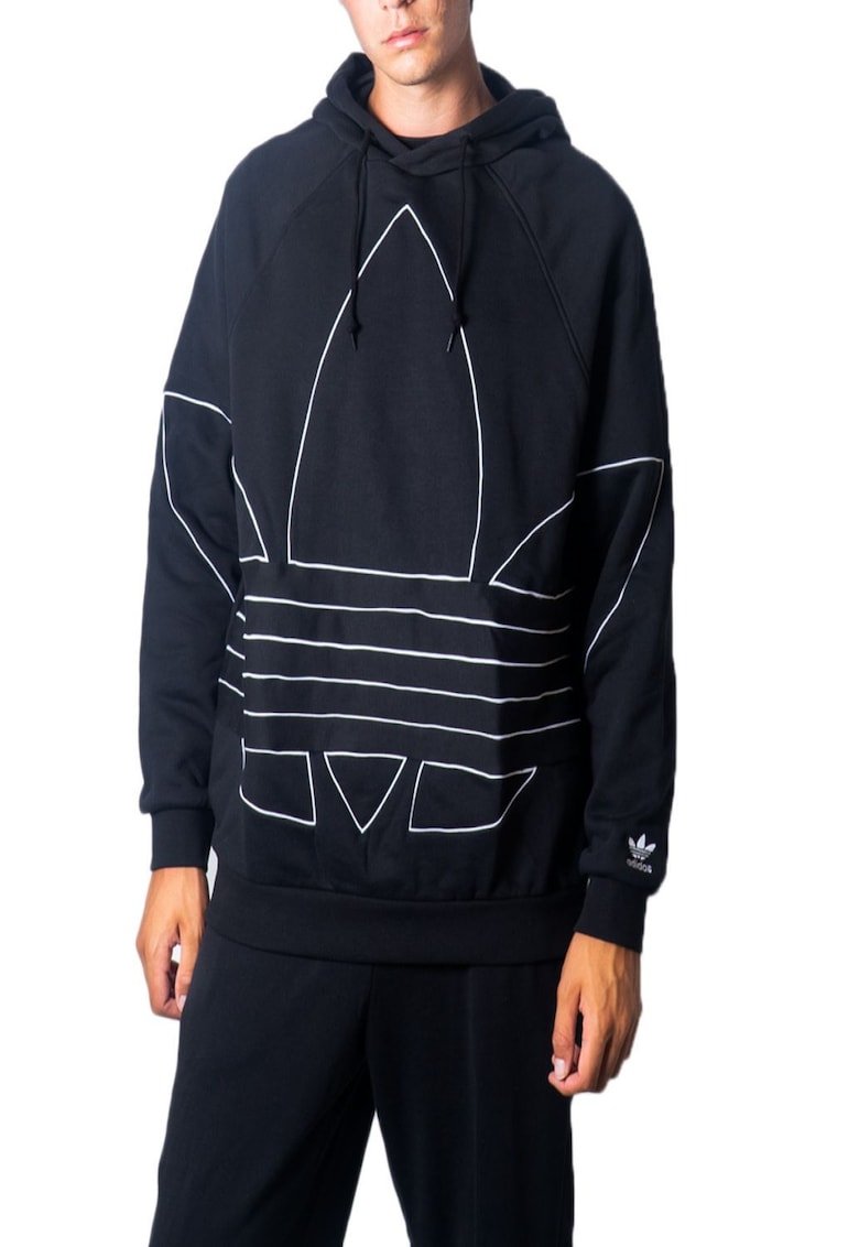 Hanorac Barbati - 9246975 - Logo - Negru - Negru