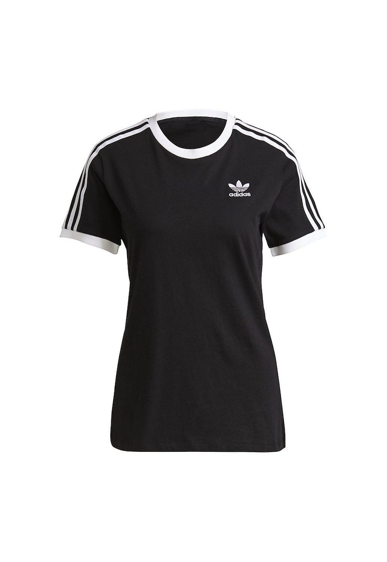 Tricou dama - 3 Stripes TEE GN2900 - Bumbac - 34 EU - Negru