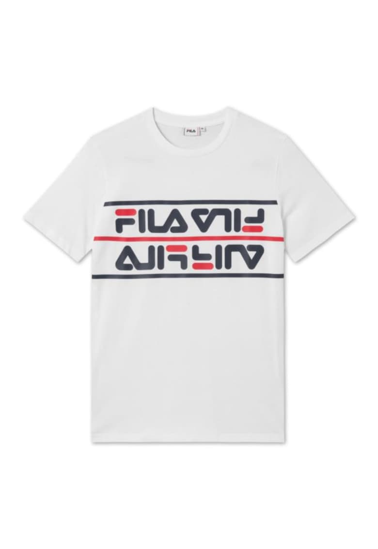 Fila Tricou pentru barbati - Salman - Bumbac - Alb - Alb