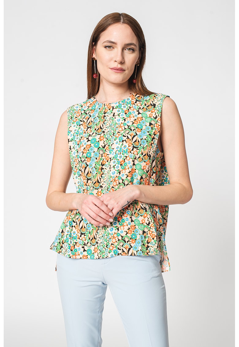 Bluza lejera cu model floral Nelliy