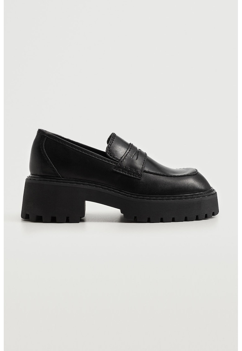 Pantofi loafer de piele Prieto fashiondays imagine noua