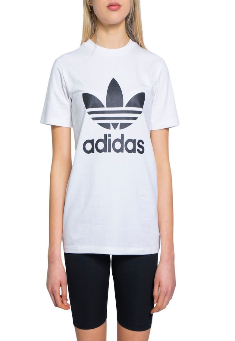 Tricou dama - 9206293 - Logo - Alb - Alb