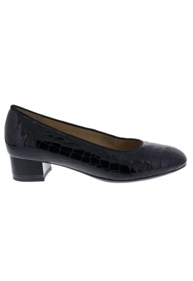 Pantofi dama - Graz Highsoft - Piele ecologica - Negru