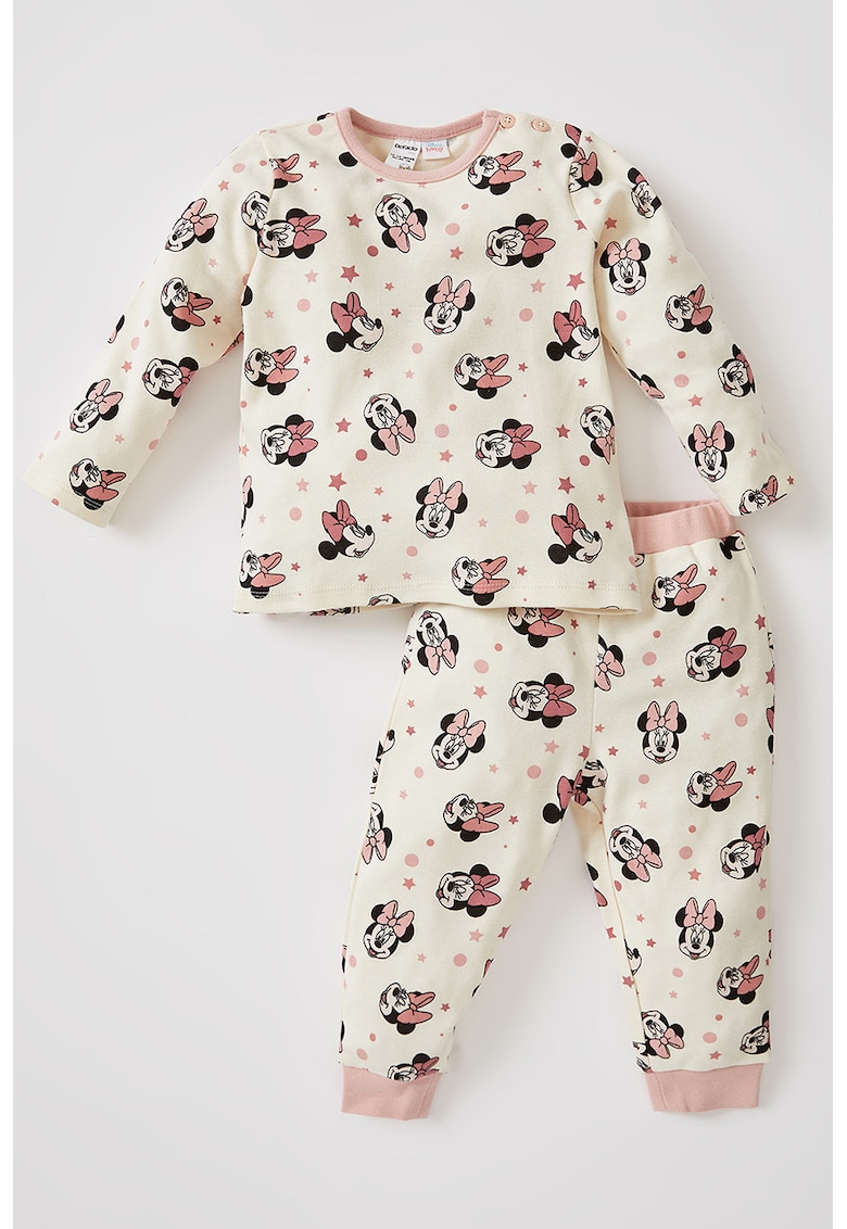 Pijama cu imprimeu Minnie Mouse