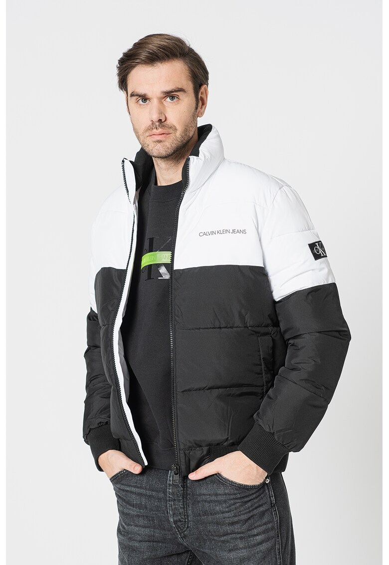 CALVIN KLEIN JEANS Двуцветно капитонирано зимно яке за Мъже CALVIN KLEIN JEANS Двуцветно капитонирано зимно яке за Мъже