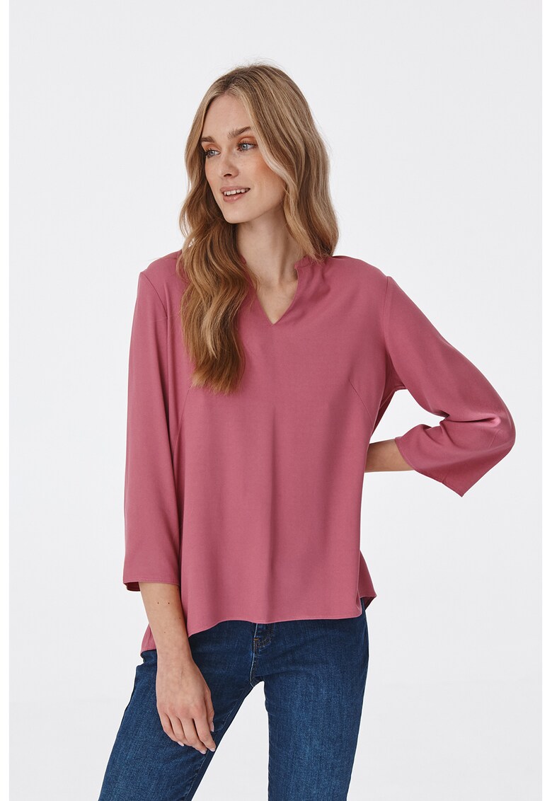 Bluza cu decupaj in V Idalia