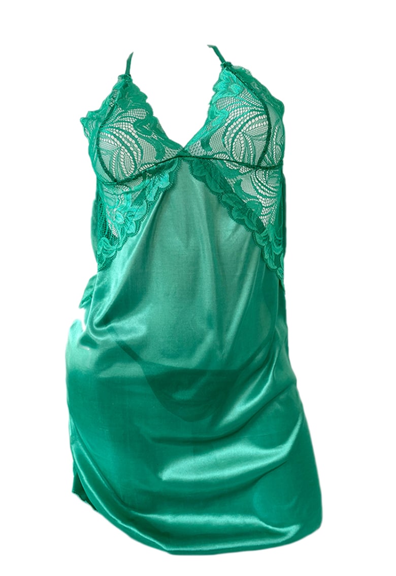 Lenjerie sexy tip neglijeu din satin -