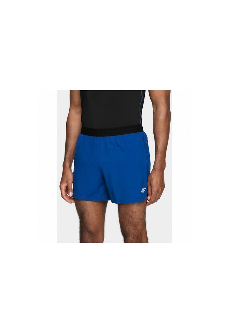 Pantaloni scurti pentru alergare H4L21-SKMF011 - Albastru