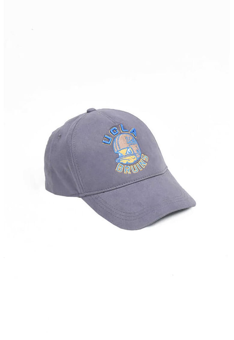 Sapca unisex cu broderie Anselmo - Gri