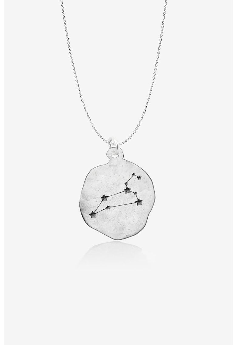 Colier de argint veritabil 925 cu pandantiv constelatie leu fashiondays imagine noua