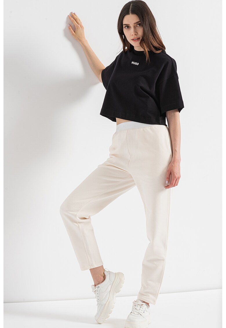 Pantaloni sport regular fit cu buzunare laterale Nariane