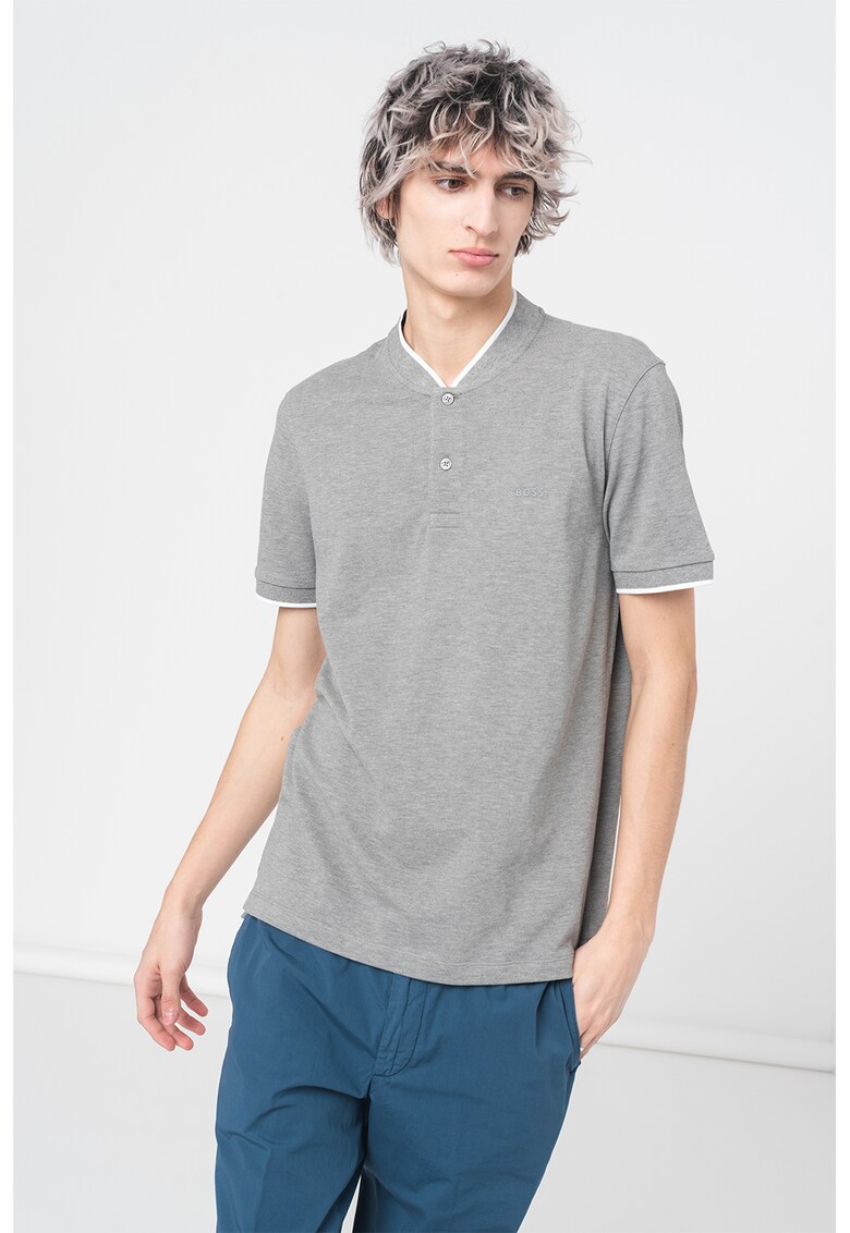Тениска от пике Pratt тип Henley