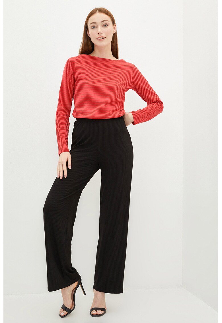 Pantaloni ampli striati