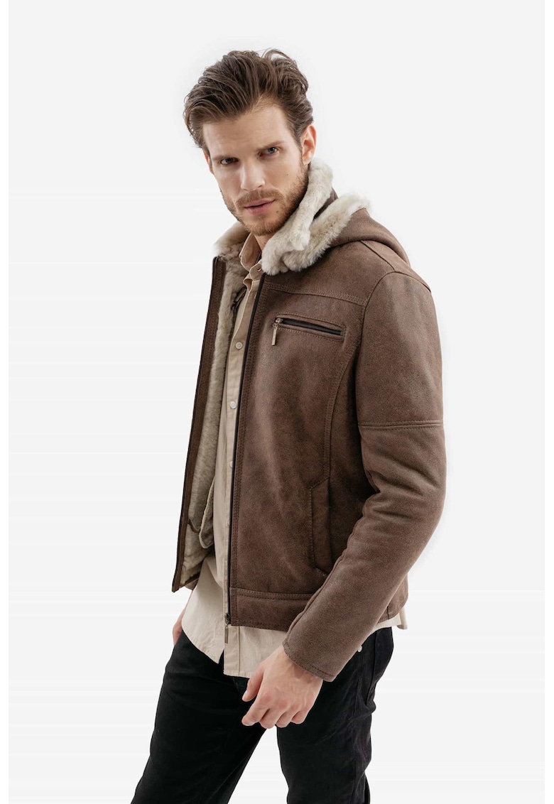 Geaca din blana naturala - model Alin Geaca din blana naturala - model Alin