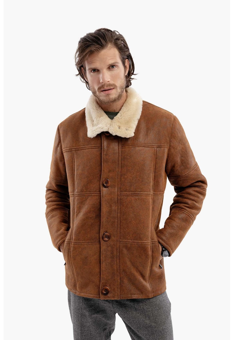 Sacou din blana naturala - model Napalan