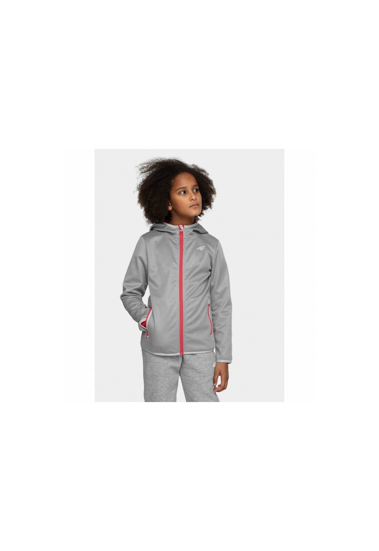 Jacheta softshell HJZ21-JSFD001A - Gri - 61677