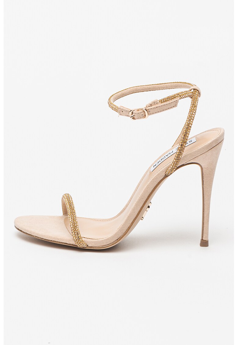 Steve Madden Сандали Breslin с декоративни камъни и еко велур за Жени Steve Madden Сандали Breslin с декоративни камъни и еко велур за Жени