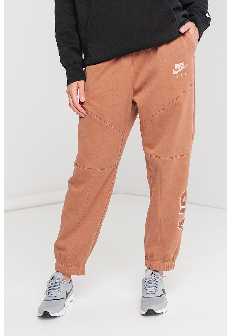 Pantaloni sport lejeri cu buzunare Air - Portocaliu persan