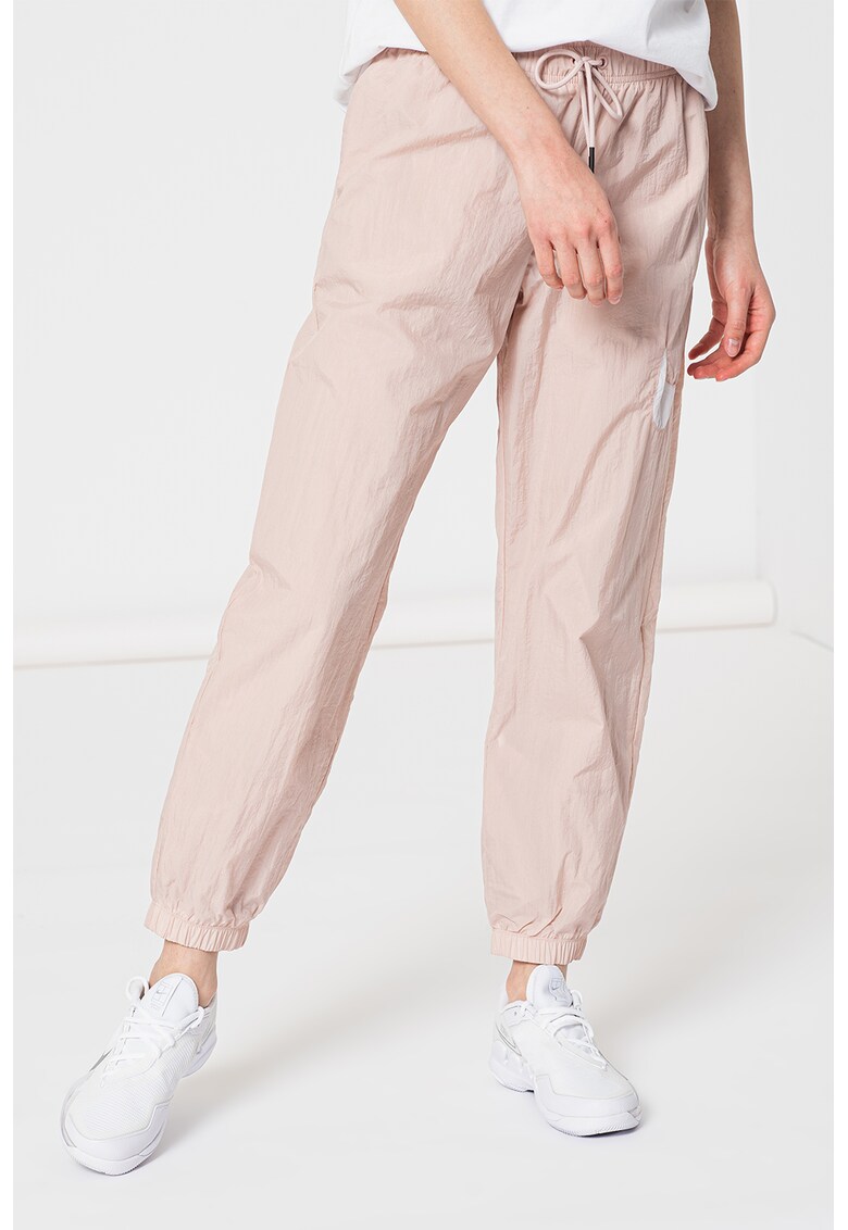 Pantaloni sport cu snururi si logo Essential Colanti