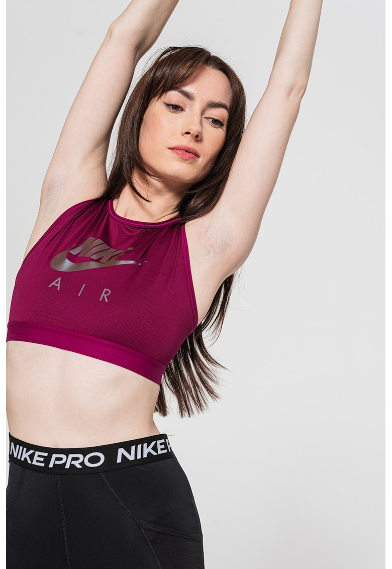 Фитнес бюстие с Dri-FIT със средно ниво на поддръжка Nike