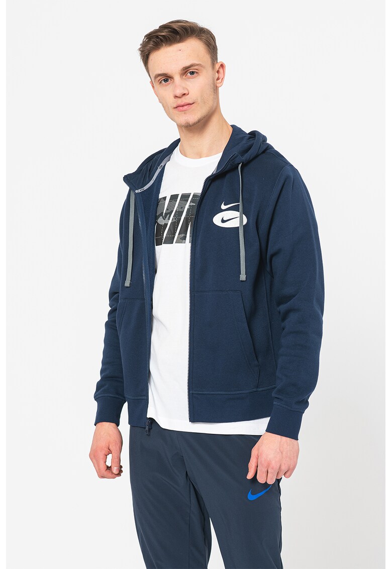 Худи Sportswear Swoosh с цип и скосени джобове
