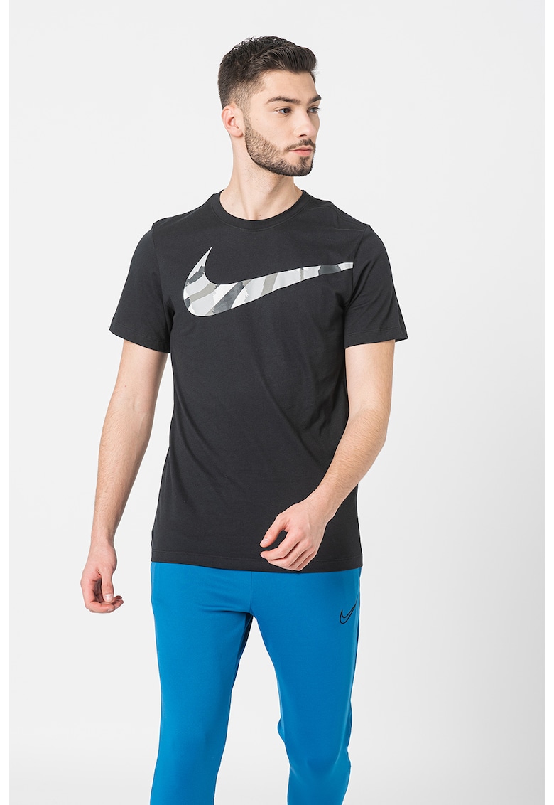 Tricou cu tehnologie Dri-Fit si imprimeu logo pentru antrenament Clash